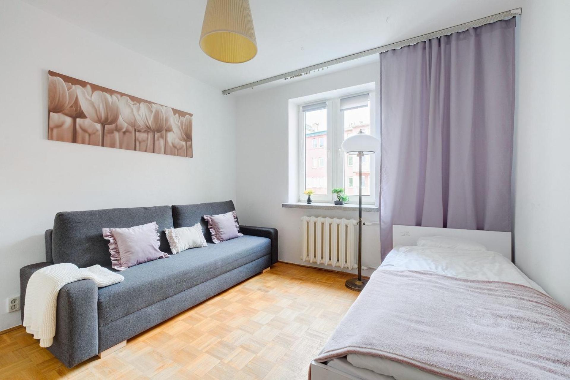 Spacious Apartment In Green Location Warschau Exterior foto